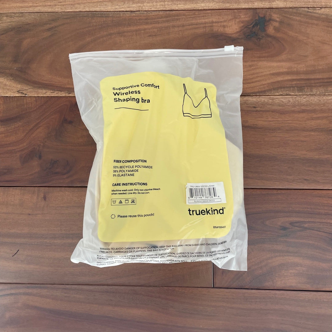 Truekind Supportive Comfort Wireless Shaping Bra Beige L