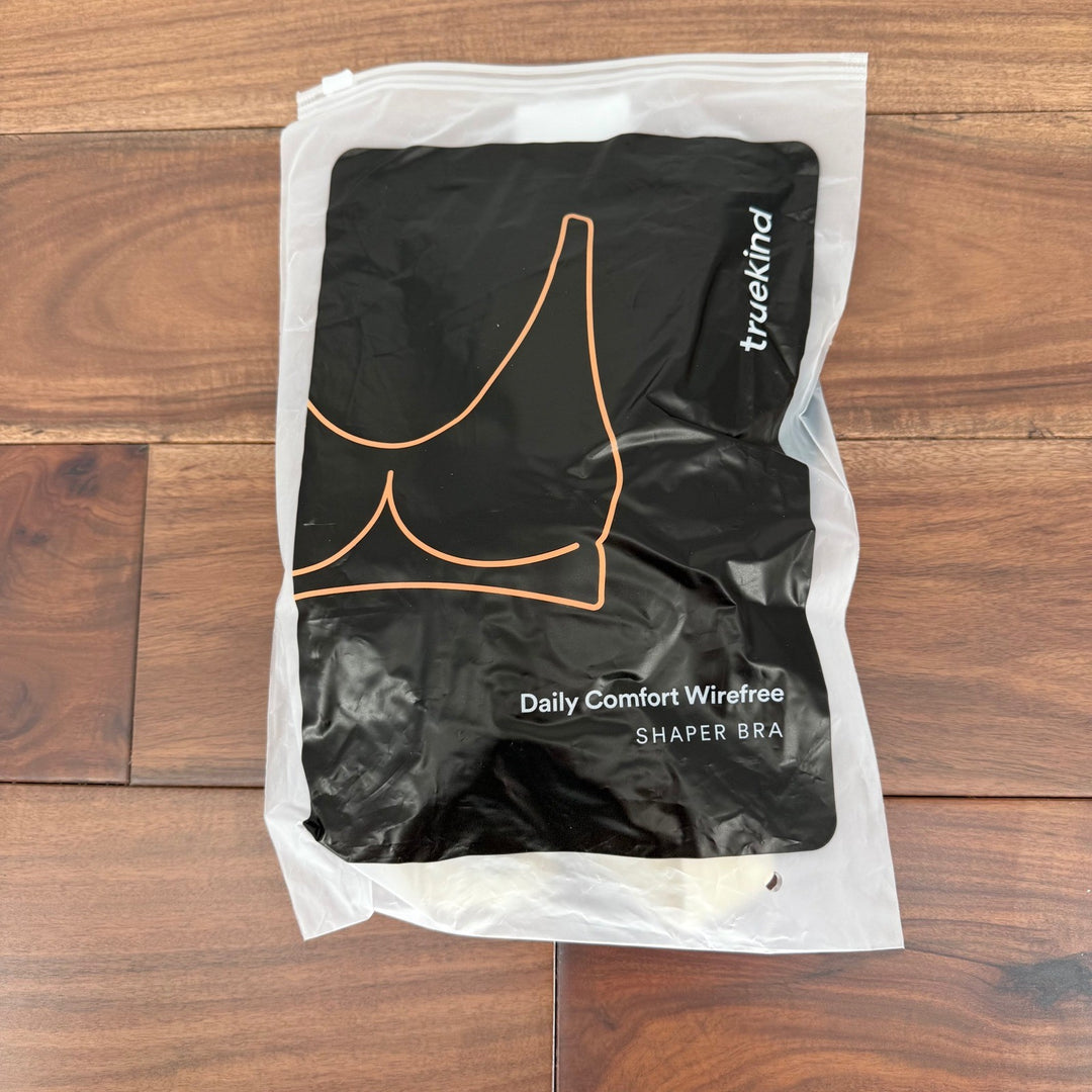 Truekind Daily Comfort Wirefree Shaper Bra Black XL