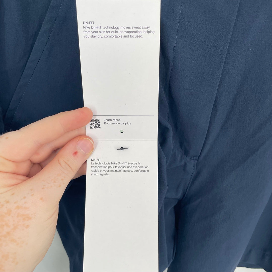 Nike Victory Golf Shorts Womens XS Navy Blue Dri-FIT Standard Fit Athletic