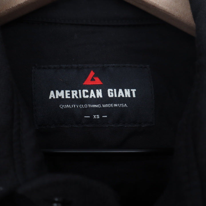 American Giant Unisex Redwood Fleece Overshirt Size XS Made in USA