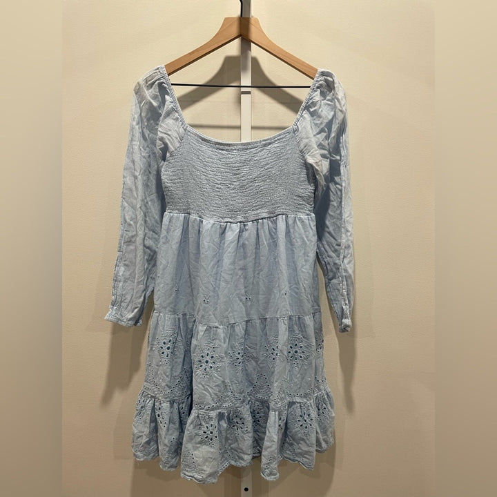 Area Stars Eyelet Trim Dress Size S