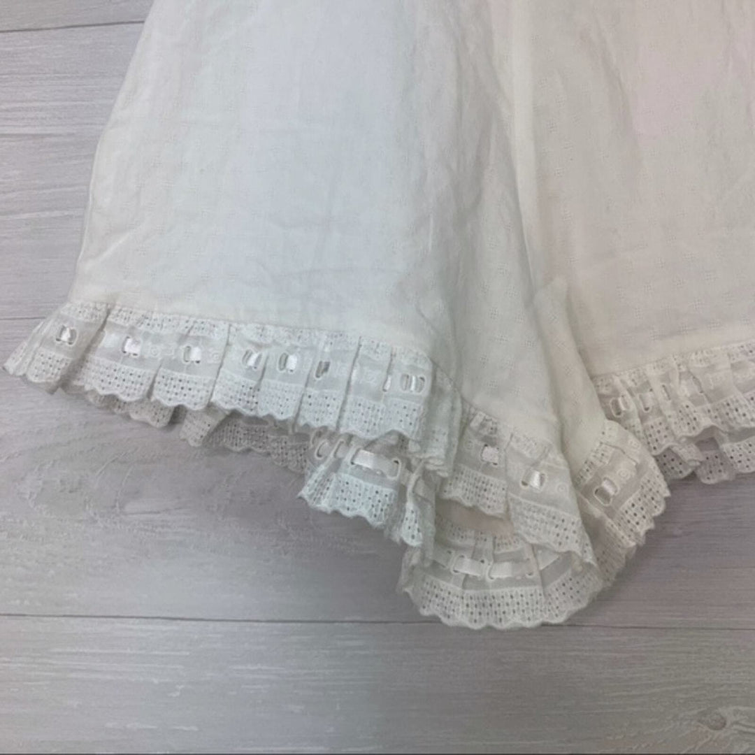 Capulet Natasha Belted Shorts White Size S