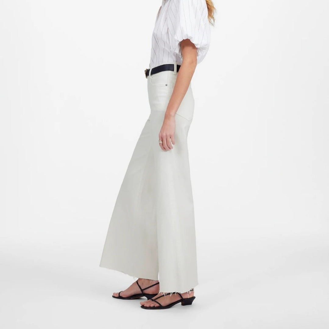 Madewell Flared Wide-Leg Crop Jeans Size 30