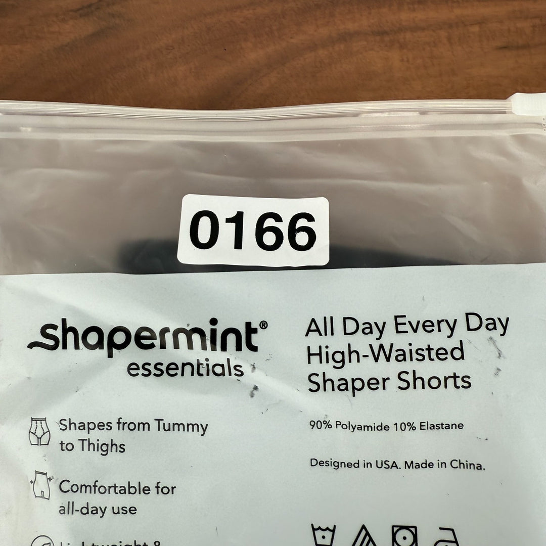 Shapermint All Day Every Day High-Waisted Shaper Shorts Womens M/L Black Stretch