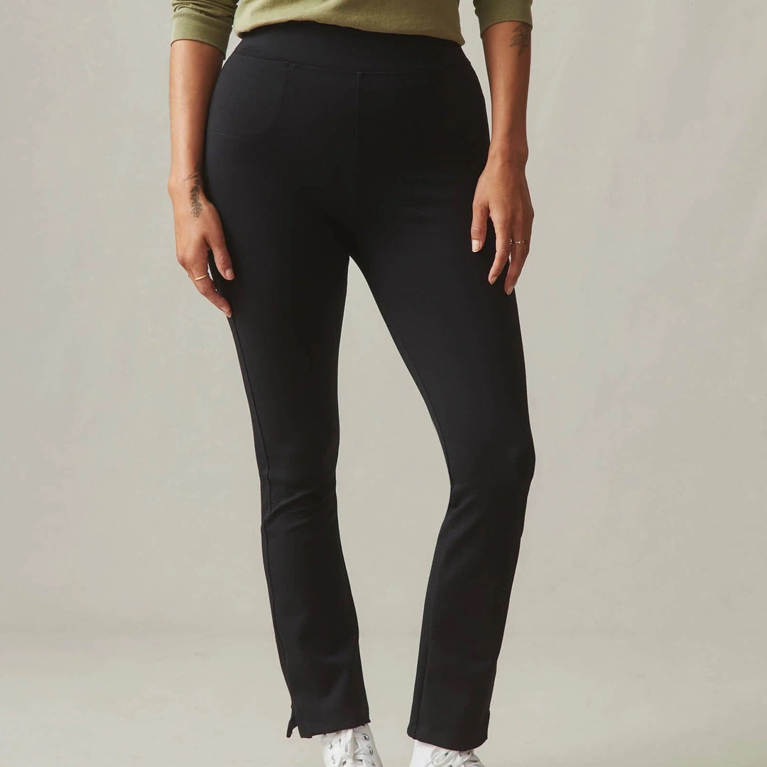 American Giant Ponte Kick Flare Pant Size 10 Made In USA