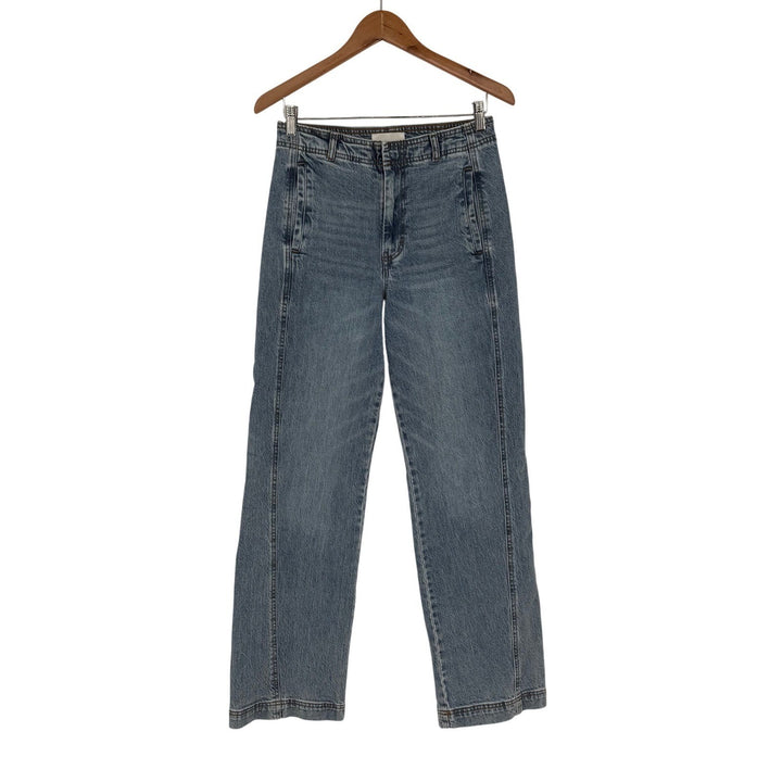 Habitual Denim Jeans Women's Size 4/27 Light Wash High Rise Straight Leg