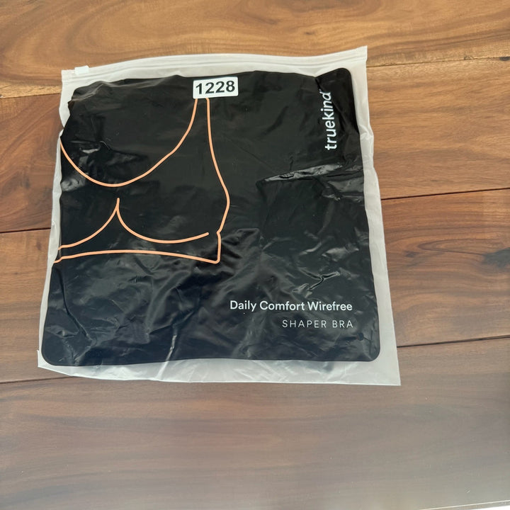 Truekind Daily Comfort Wirefree Shaper Bra Black 2XL