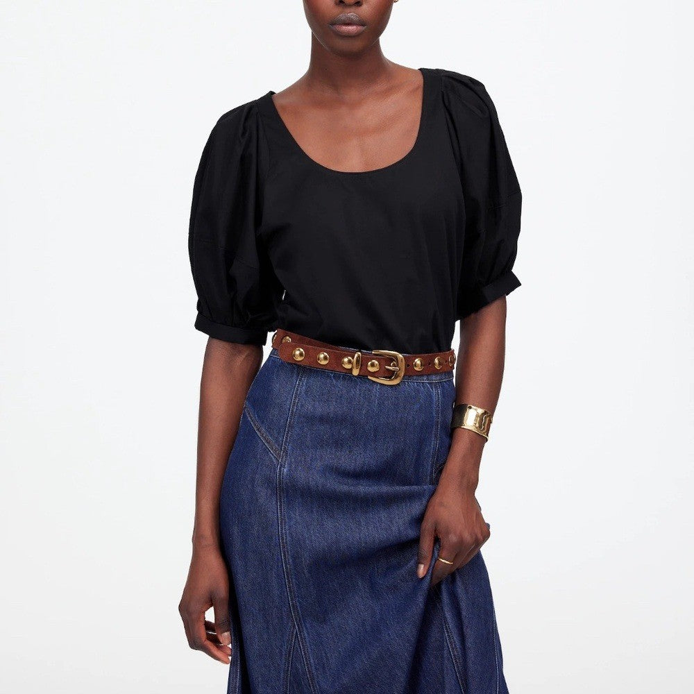 Madewell Relaxed Scoop Neck Short Sleeve Top Size M