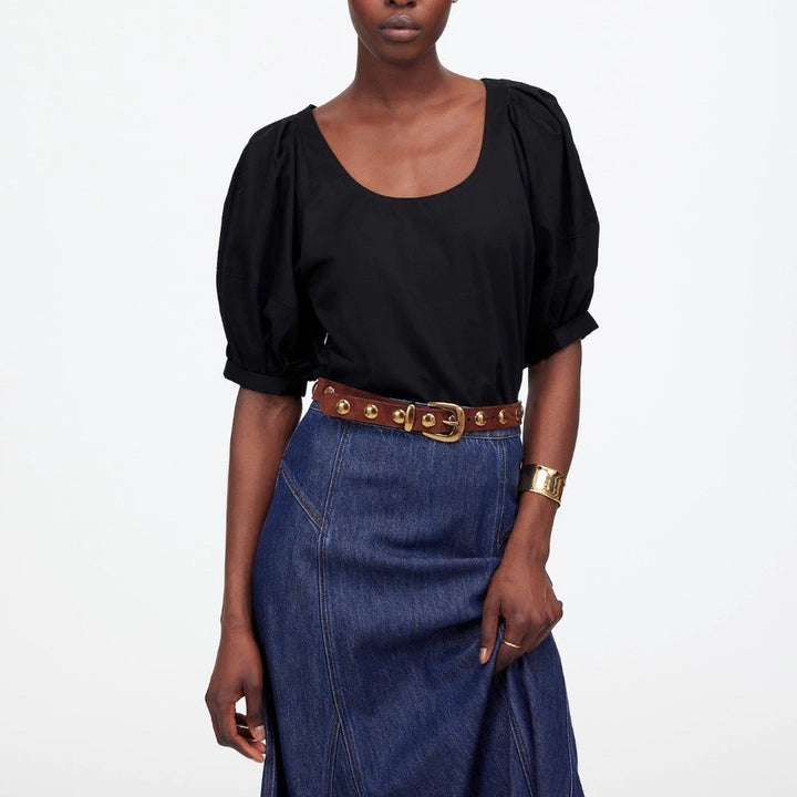 Madewell Relaxed Scoop Neck Short Sleeve Top Size M