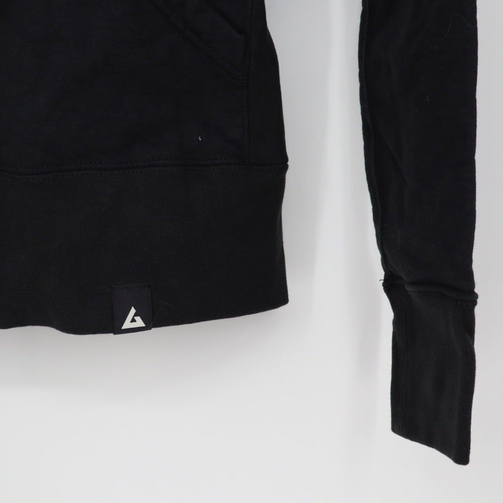 AMERICAN GIANT Black Full Zip Hoodie Sweatshirt Women's Size S Made in USA