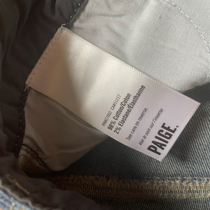 Paige Denim Mini Skirt Dabney Size 26