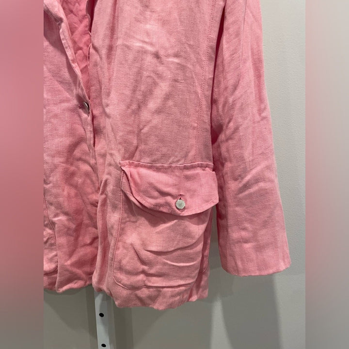 DL1961 Pink Linen Blazer Size M