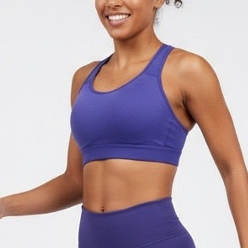 Gymshark Training Sports Bra Royal Blue Racerback Support Women's XL