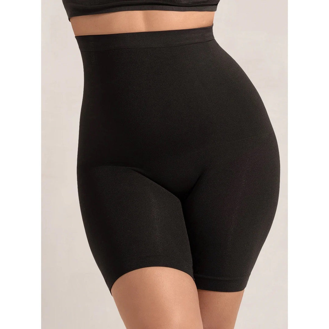 Shapermint Essentials Black Seamless High Waist Shorts Shapewear Support 2XL