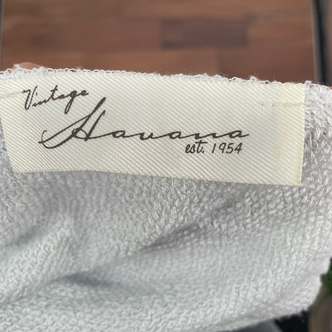 Vintage Havana Tie Dye Lightweight Sweater Top Womens Medium Blue White Duster