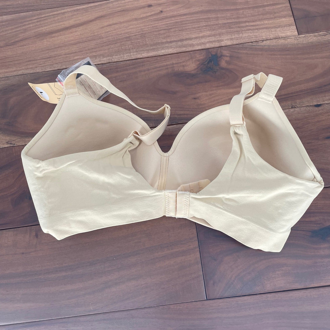 Truekind Supportive Comfort Wireless Shaping Bra L Chai