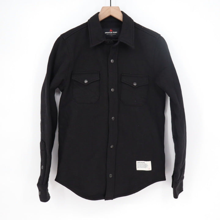 American Giant Unisex Redwood Fleece Overshirt Size XS Made in USA