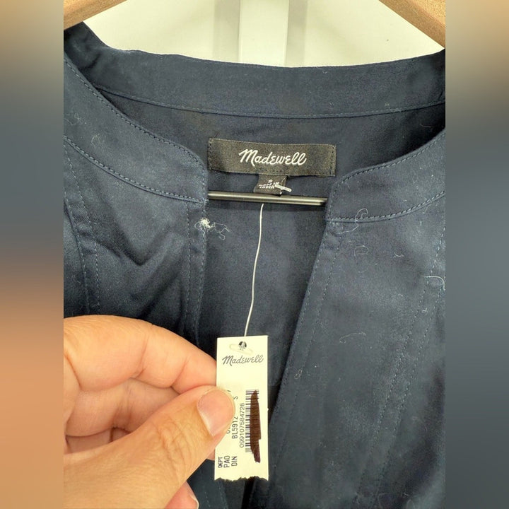 Madewell V-Neck Long-Sleeve Top Size S