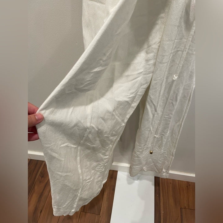 Rosetta Getty x RTR White Apron Jumpsuit Size 0