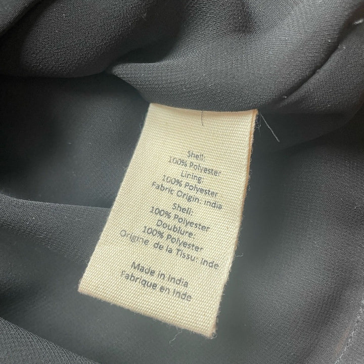 L'Agence Phoebe Metallic Sequined Camo Skirt Size 10