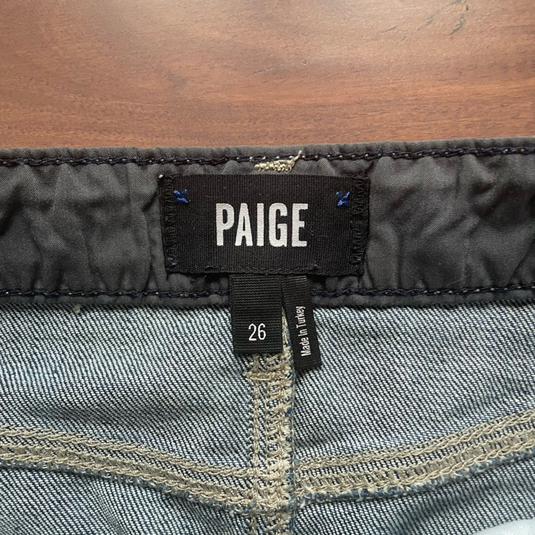 Paige Denim Mini Skirt Dabney Size 26