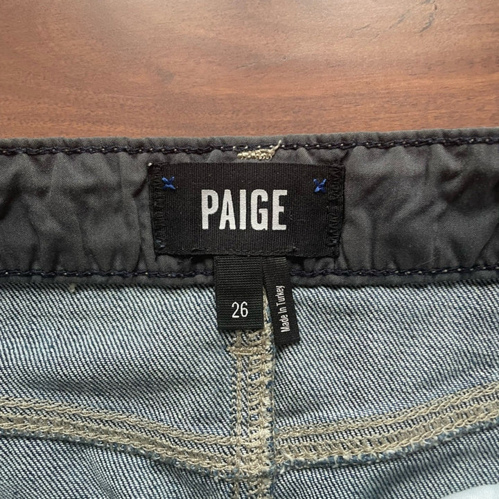 Paige Denim Mini Skirt Dabney Size 26