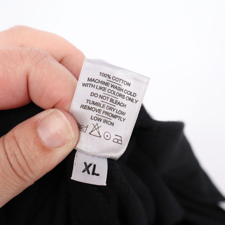 American Giant Black Wide Leg Sweatpants Lounge Pants XL Made in USA