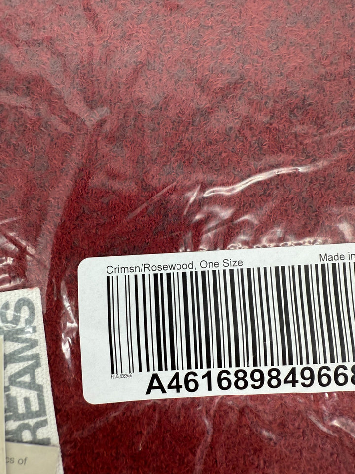 Barefoot Dreams CozyChic Lite Confetti Beanie Hat Women One Size Red Knit Winter