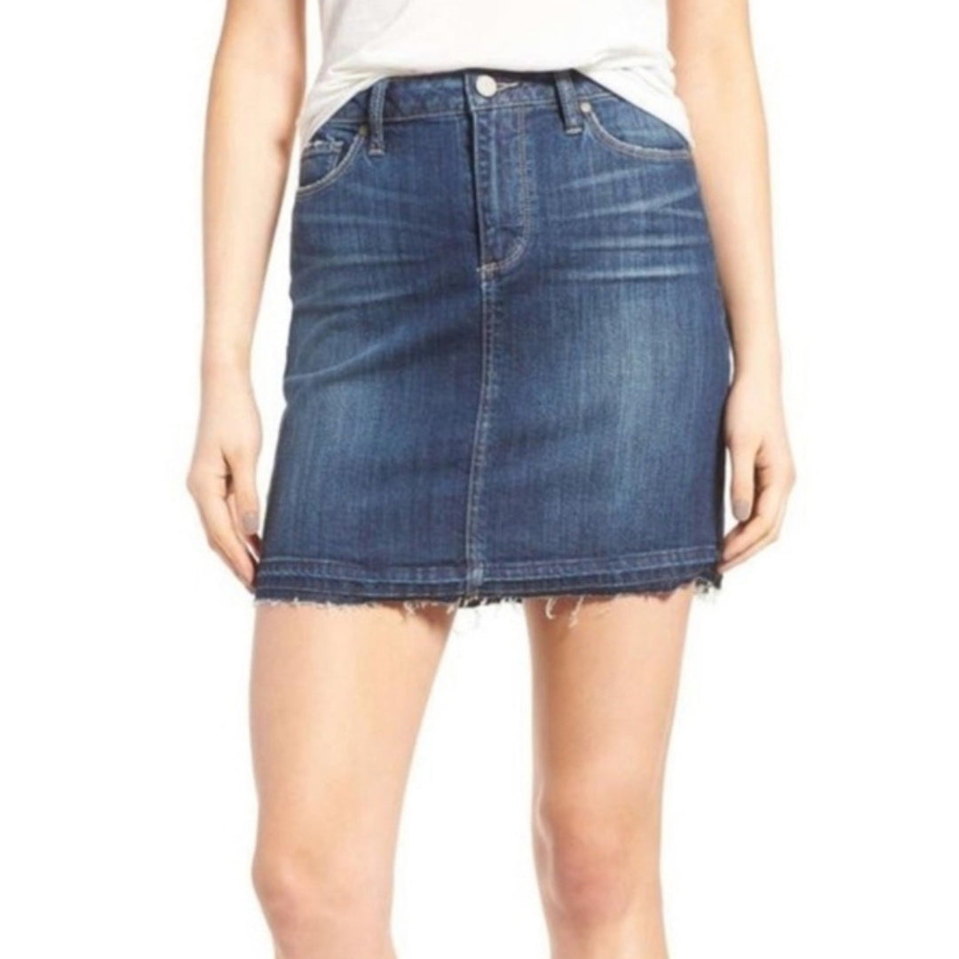 Paige Denim Mini Skirt Dabney Size 26