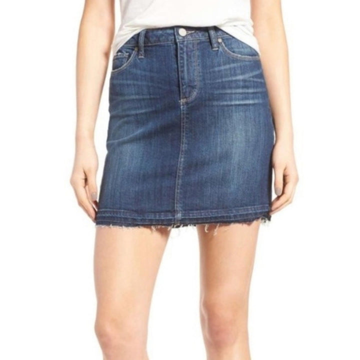 Paige Denim Mini Skirt Dabney Size 26
