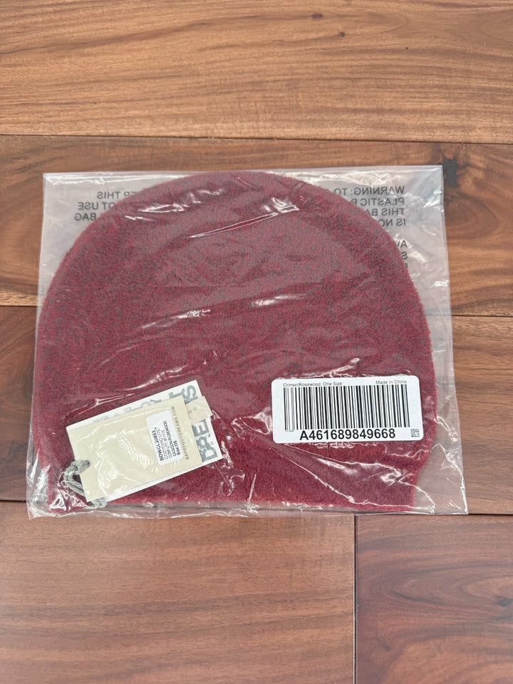 Barefoot Dreams CozyChic Lite Confetti Beanie Hat Womens OS Red Knit Winter Cap