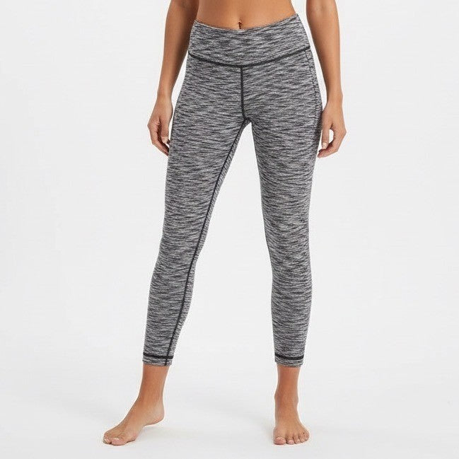 90 Degree by Reflex Ankle Legging Womens 30W Gray Space Dye High Waist Skinny90