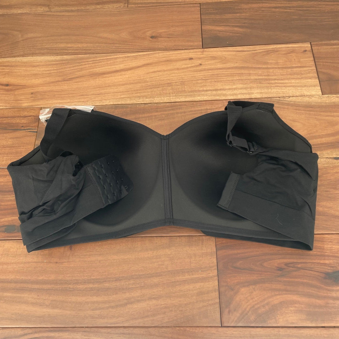 Shapermint Essentials Black Full Coverage Comfort Wireless Bra XL