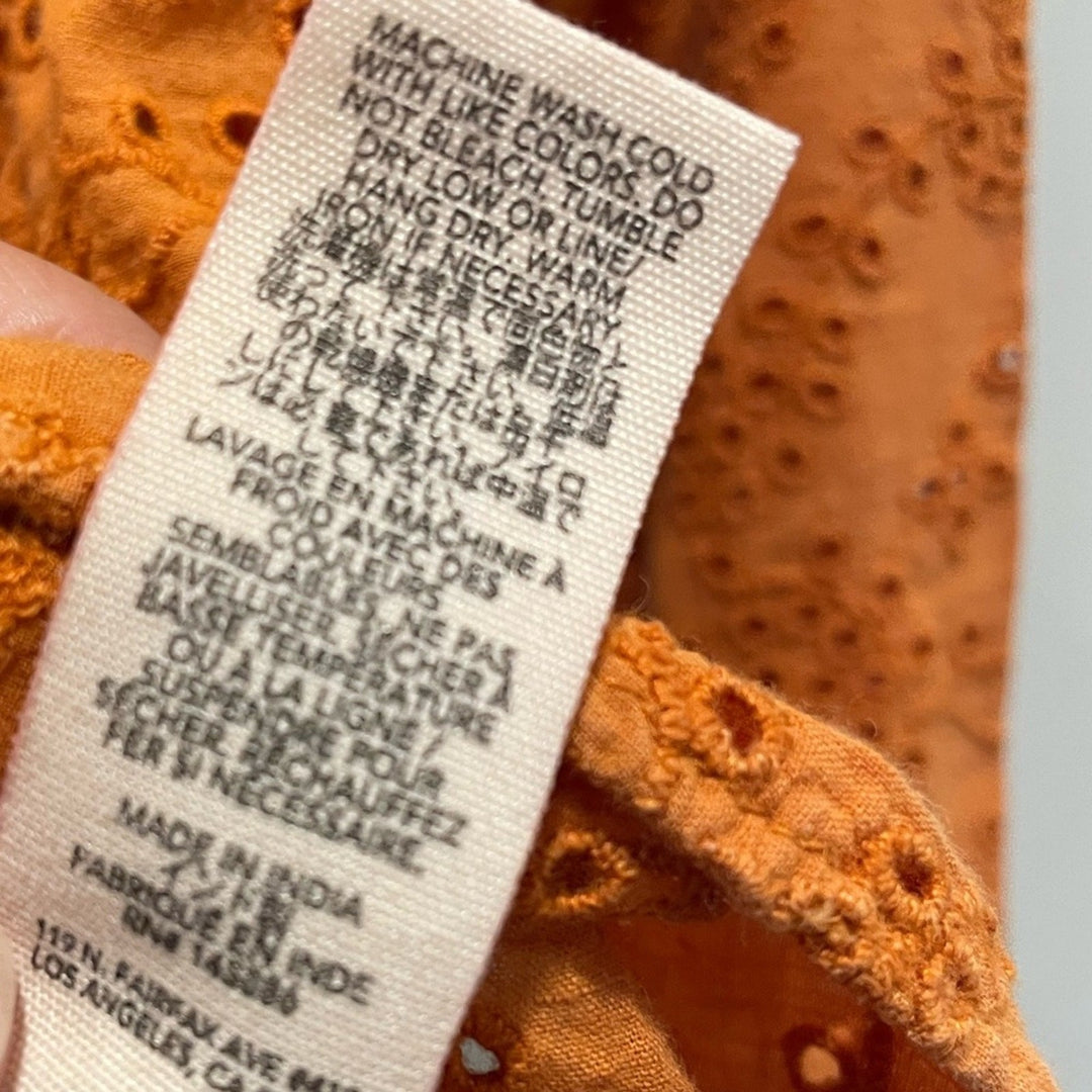 The Great Eyelet Flutter Top Size 0