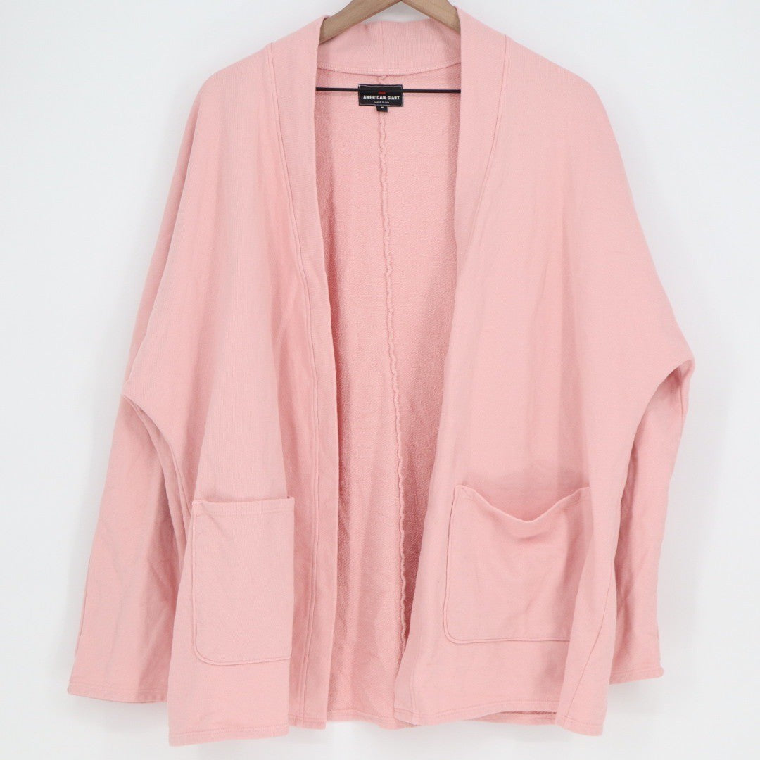 American Giant Women's French Terry Cardigan Size M