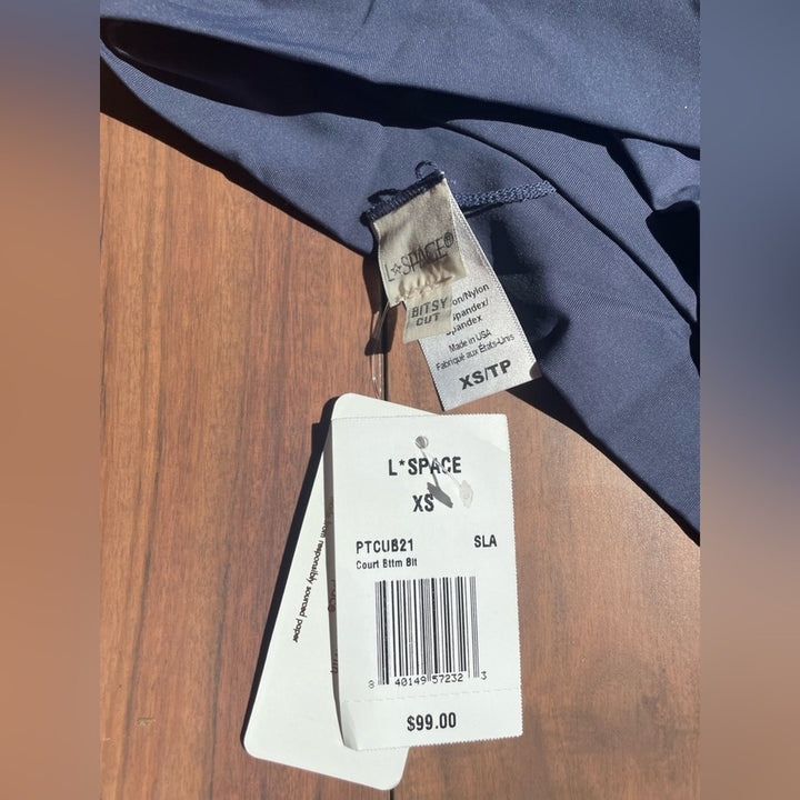 L Space Court Bitsy Bikini Bottom Size XS