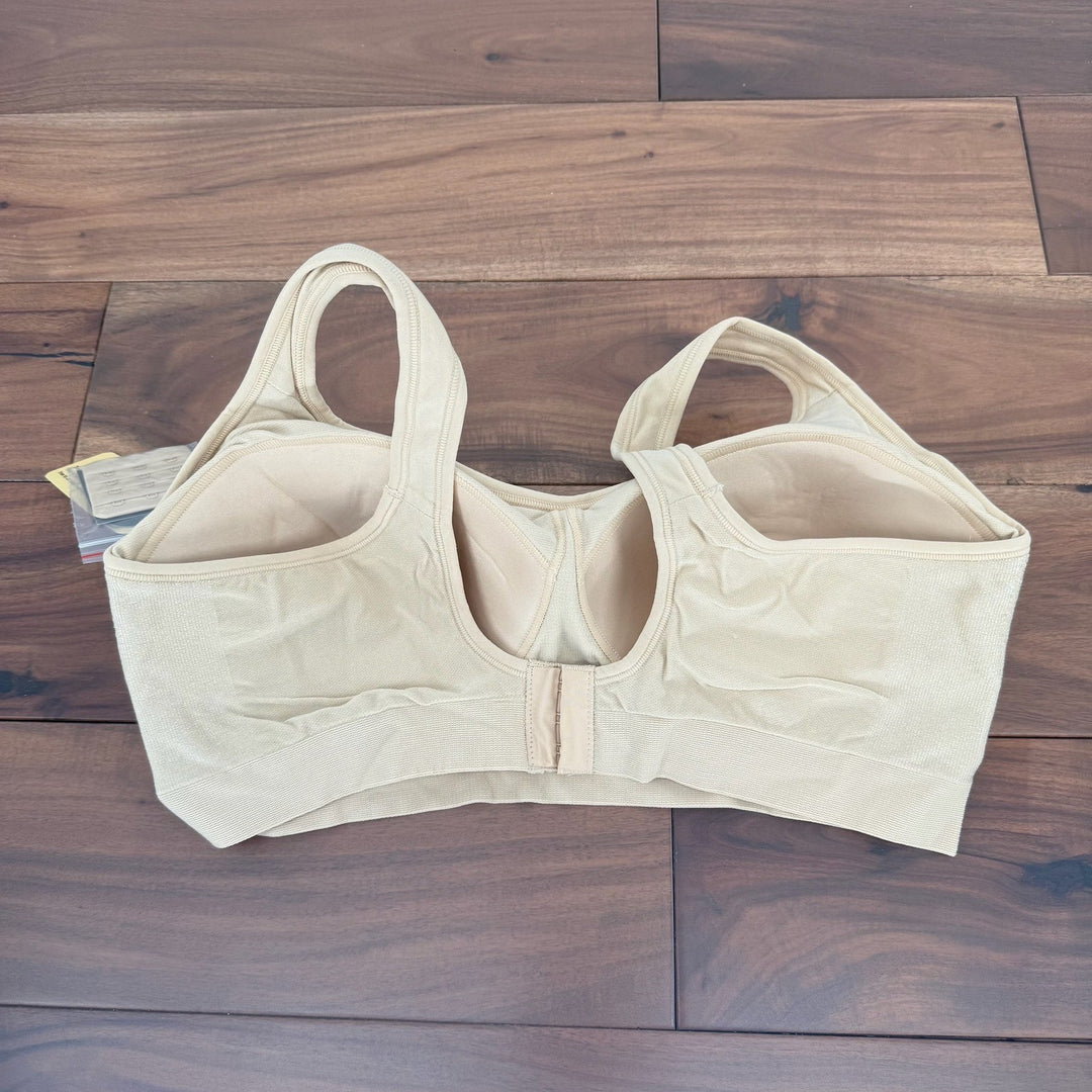 Trukind Daily Comfort Wirefree Shaper Bra Black XL Seamless Smoothing Comfort