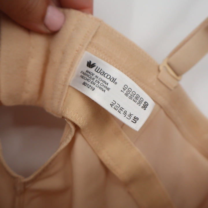 Wacoal 36D Beige Strapless Shaping Bodybriefer Moderate Control