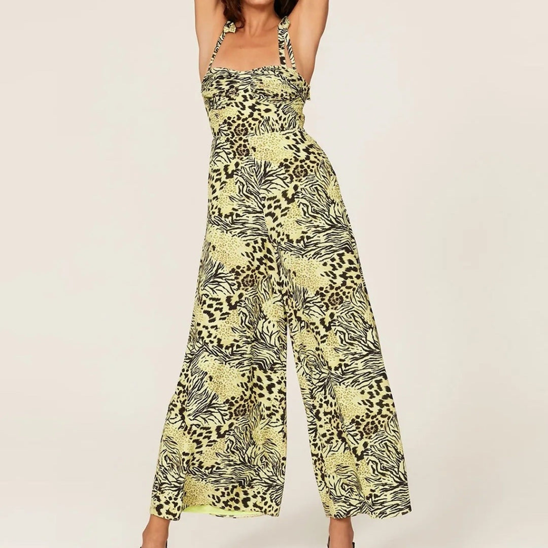 Fame and Parner Suraya Safari Citrus Jumpsuit Size 10