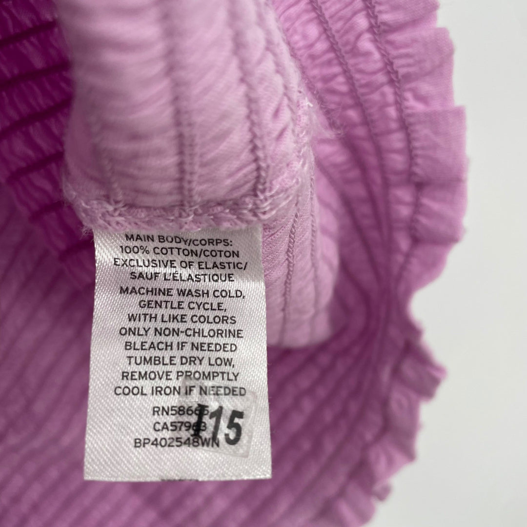 BP Smocked Off The Shoulder Top Lavender Purple Puff Sleeve Plus Size 3X