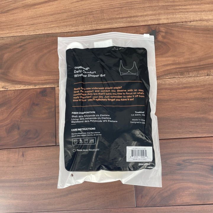 truekind Daily Comfort Wirefree Shaper Bra BGE XL