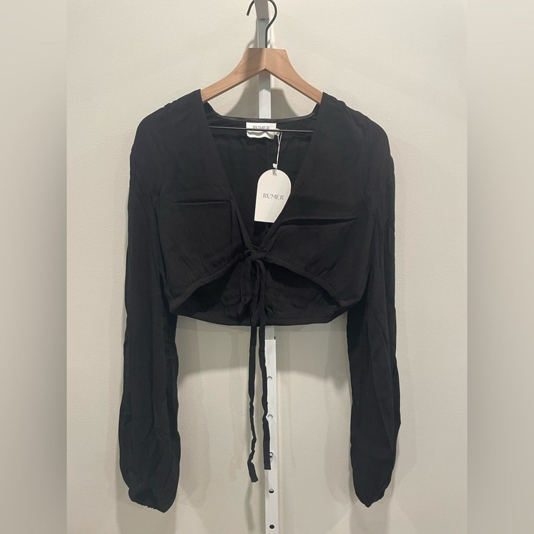 Rumer Kenya Wrap Top Size L