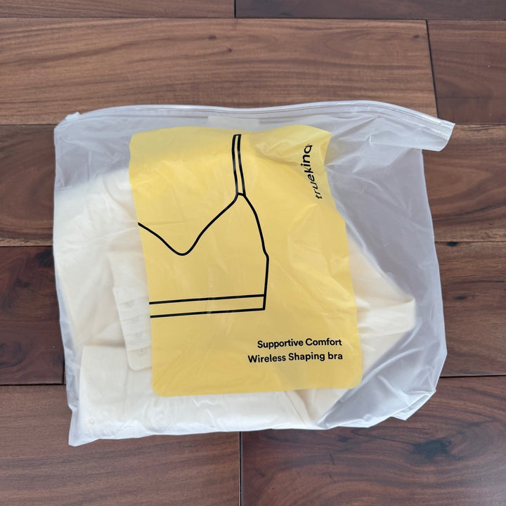 Truekind Supportive Comfort Wireless Shaping Bra 4XL Beige NWT