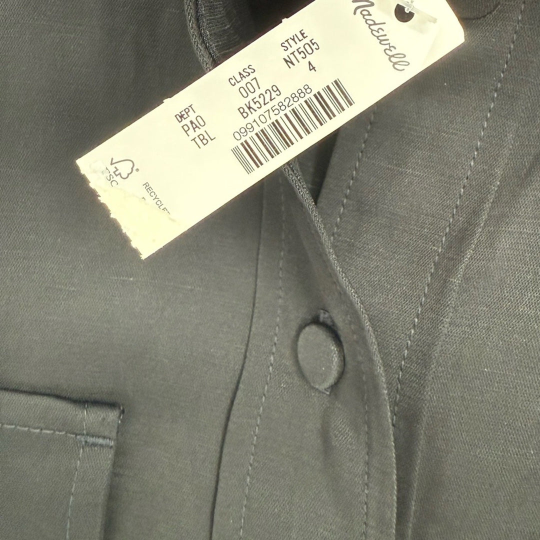 Madewell Western Shirt in Linen Blend Size 4