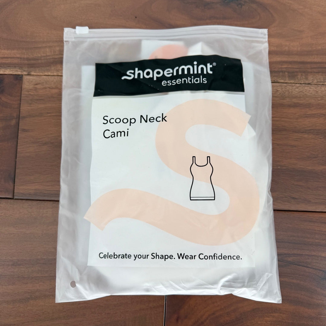 Shapermint Essentials Scoop Neck Cami White Smoothing Tank Top XXL