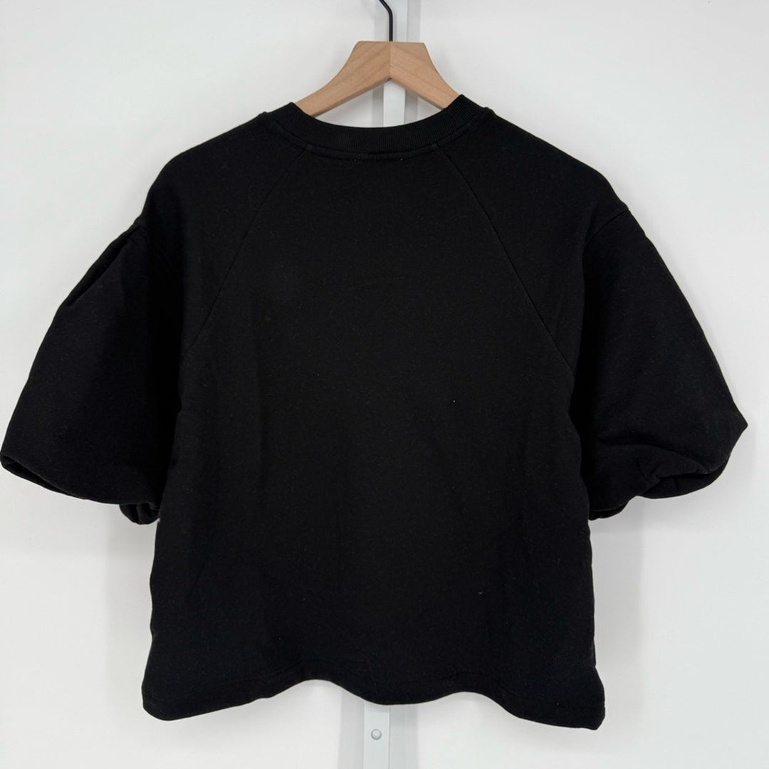 Madewell Puff-Sleeve Sweatshirt Tee Size XS