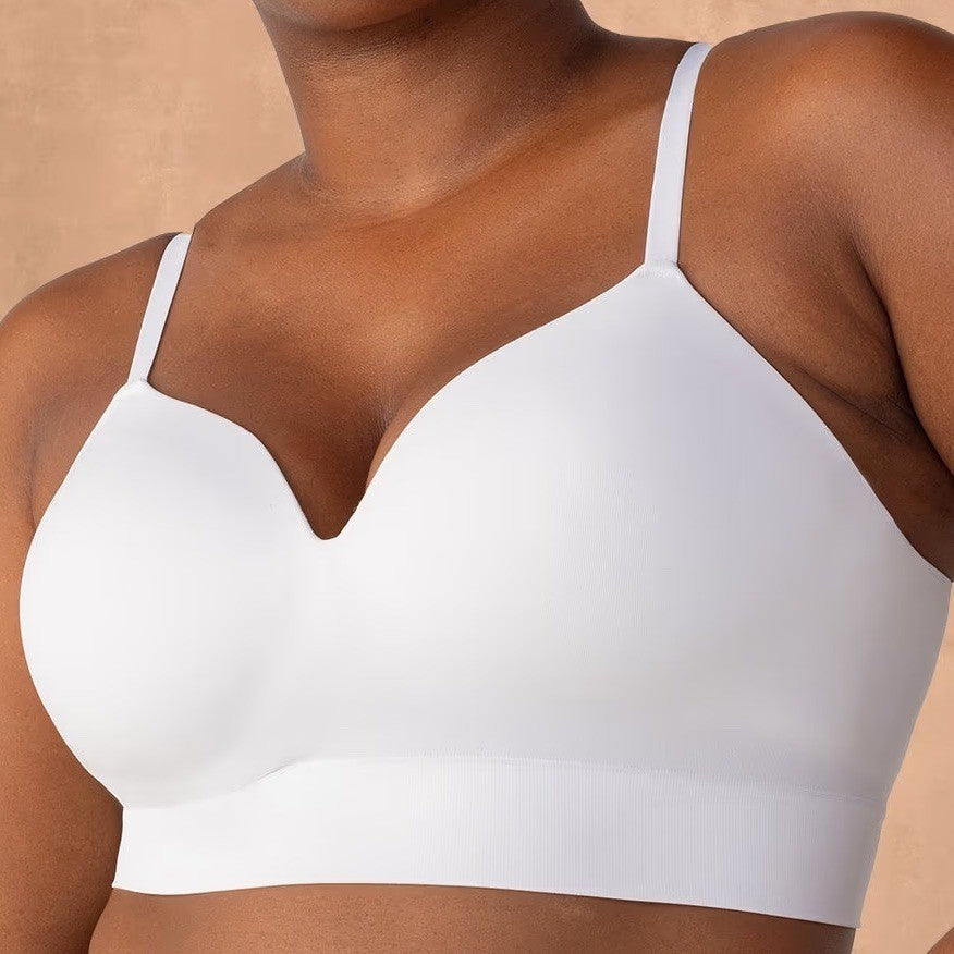 Truekind Supportive Comfort Wireless Shaping Bra 3XL White