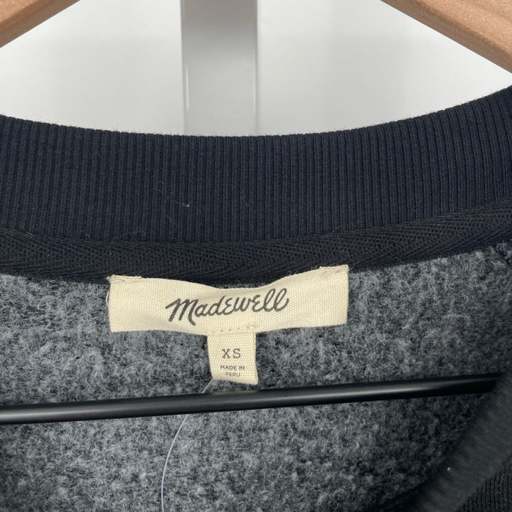 Madewell Puff-Sleeve Sweatshirt Tee Size XS