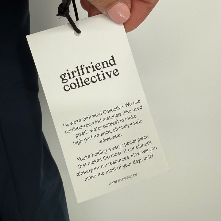 Girlfriend Collective Navy Blue Active Dress Size M