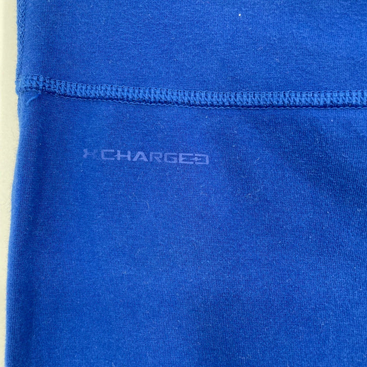 Under Armour Charged Blue Fitted Athletic Leggings Women's Medium M